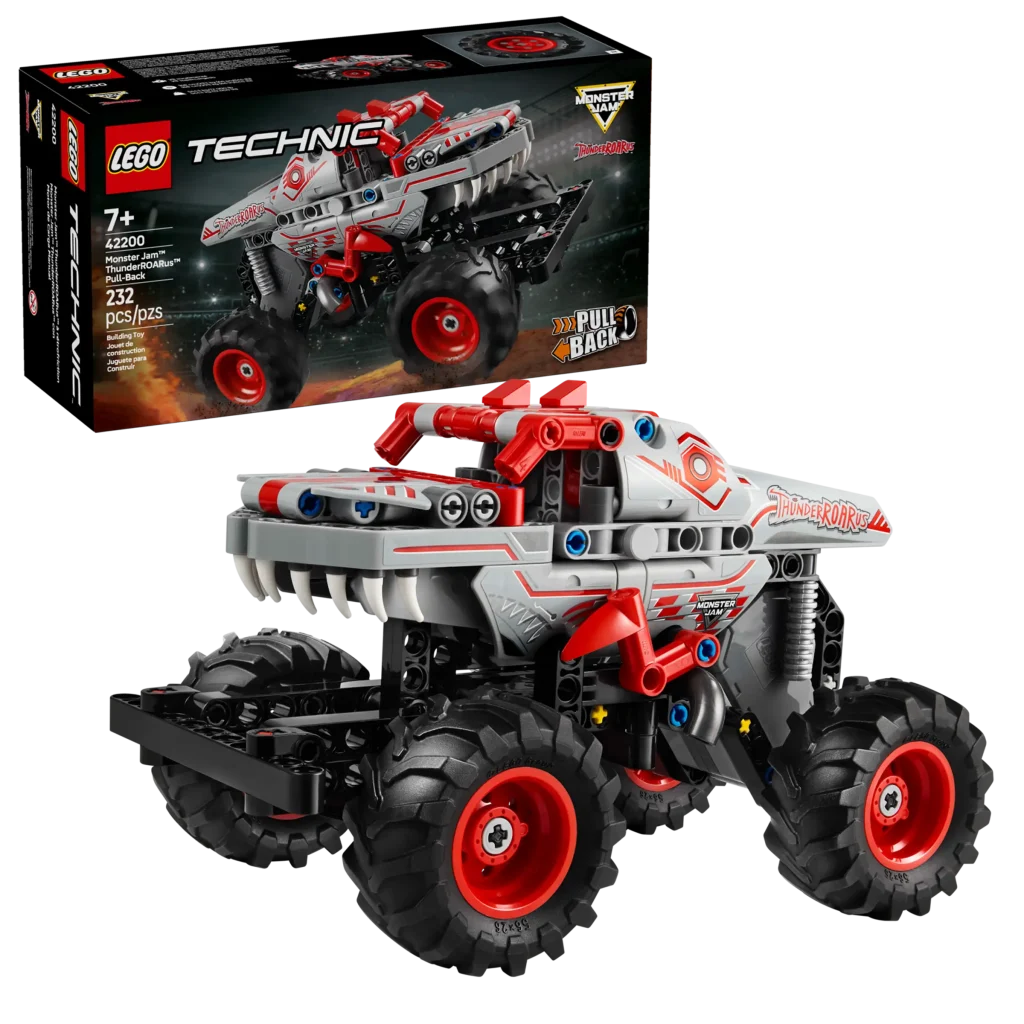 LEGO Technic 42200 Monster Jam ThunderROARus Pull Back 1 1024x1024