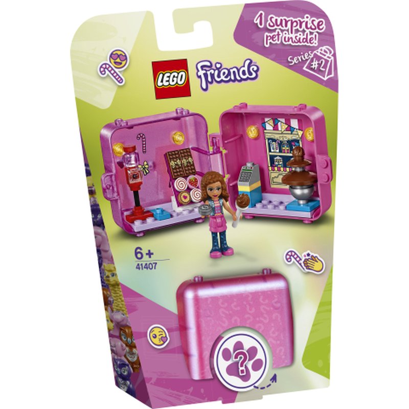 LEGO Friends 41407 Olivias Play Cube 1