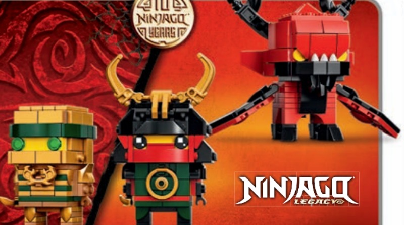 Limited LEGO NINJAGO BrickHeadz might be around longer than just June