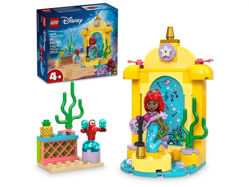 LEGO Disney 43235 Ariels Music Stage 2